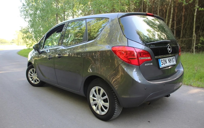 Opel Meriva cena 22900 przebieg: 134675, rok produkcji 2010 z Łęczyca małe 667